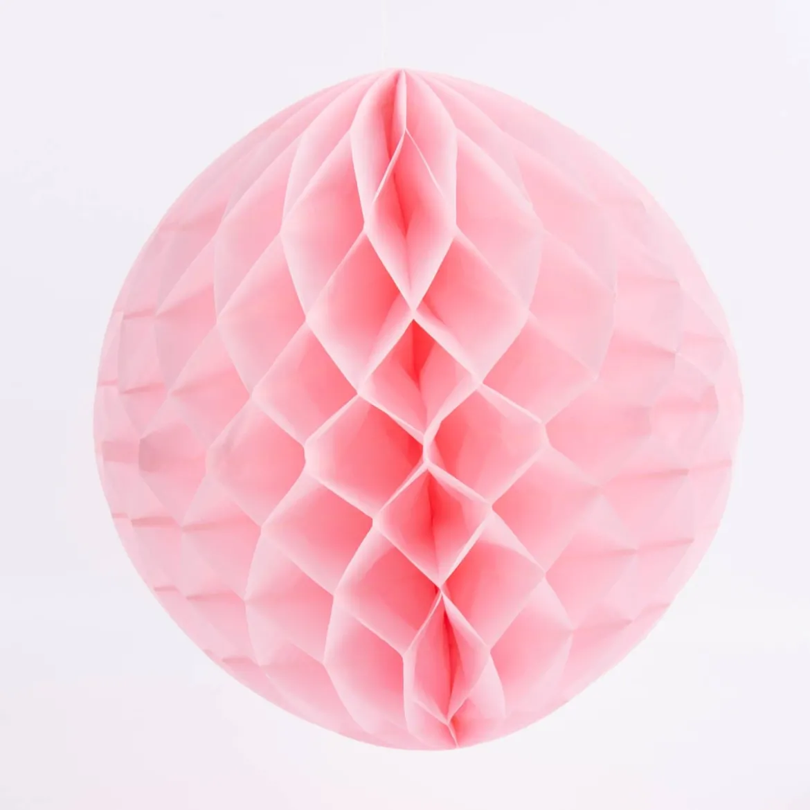 Wabenball Papier hellrosa 40x40cm
