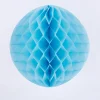 Wabenball Papier himmelblau 40x40cm