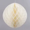 Wabenball Papier weiß 10x10cm