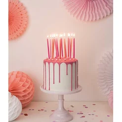 Wabenpapier Bälle Sommer in Gelb, Peach und Rosa von Rico Design im 3er Set