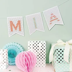 Wabenpapierblumen Aquatöne von Rico Design im 3er Set