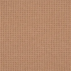 Waffelstrick Doubleface einfarbig sand 1,4m Breite