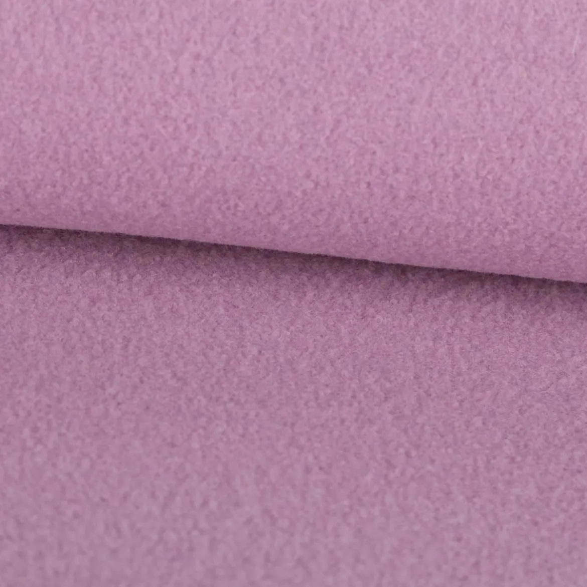 Walkloden Mantelstoff Wollstoff aus reiner Schurwolle rosa 1,46m Breite
