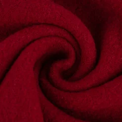 Walkloden Mantelstoff Wollstoff aus reiner Schurwolle rot 147cm Breite