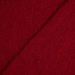 Walkloden Mantelstoff Wollstoff aus reiner Schurwolle rot 147cm Breite