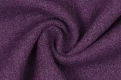 Walkloden Mantelstoff Wollstoff aus reiner Schurwolle lila purple 147cm
