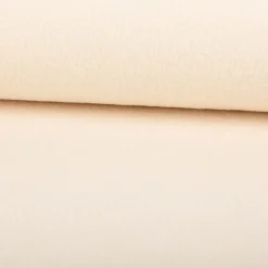 Walkloden Mantelstoff Wollstoff aus reiner Schurwolle creme 147cm