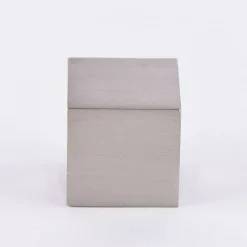 Wandlager go für eckige Profilstange 18x18mm Edelstahloptik