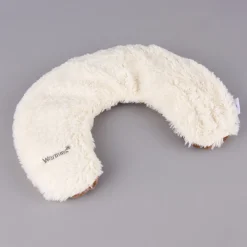 Warmies Nacken Wärmekissen Neck Warmer Sherpa weiß braun 100% Hirse-Lavendelfüllung