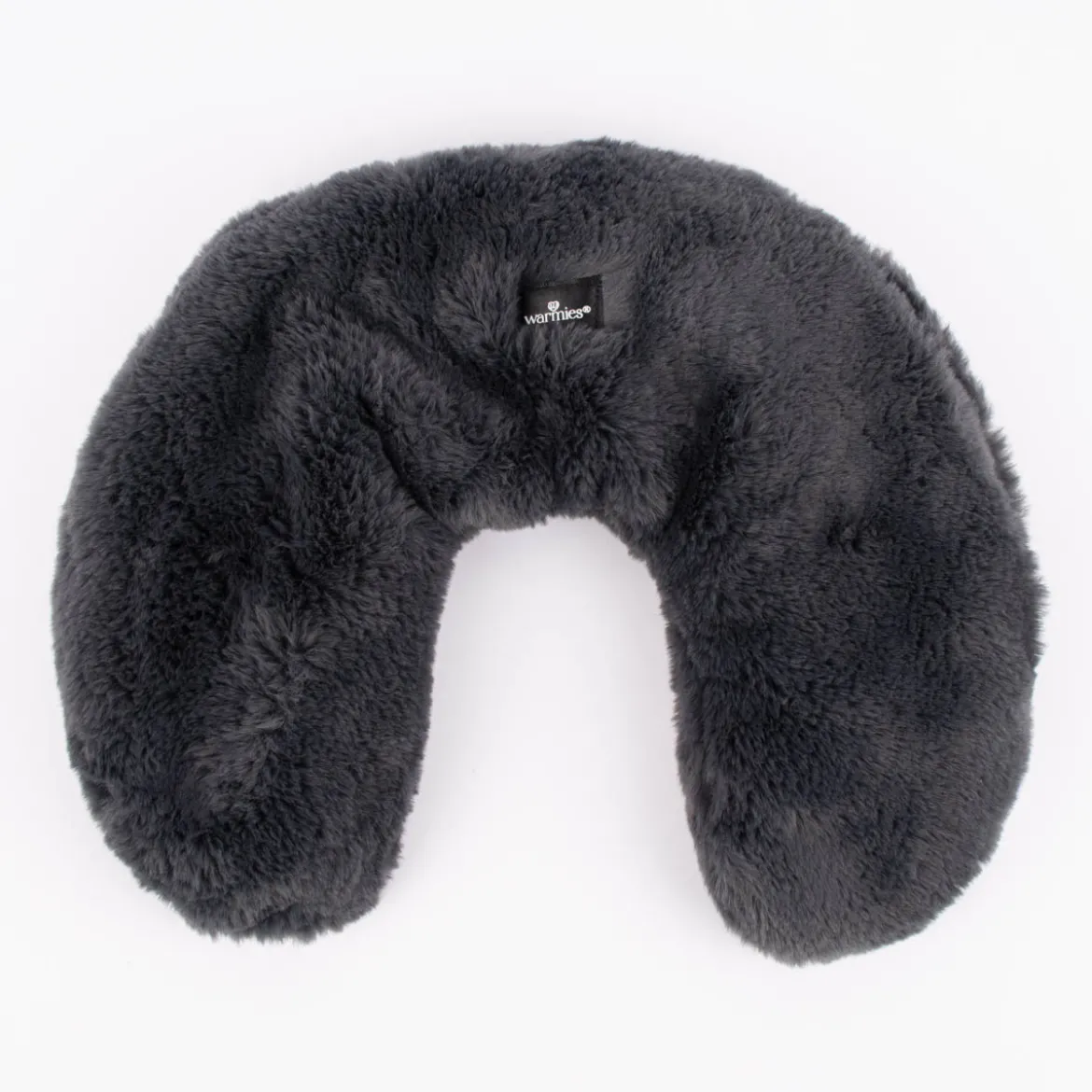Warmies Nacken Wärmekissen Premium Neck Warmer dunkelgrau 100% Hirse-Lavendelfüllung