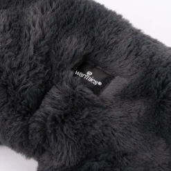 Warmies Nacken Wärmekissen Premium Neck Warmer dunkelgrau 100% Hirse-Lavendelfüllung