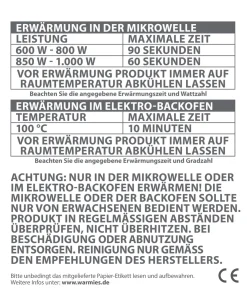 Warmies® See-Einhorn Wärmestofftier – Kuscheltier mit Hirse-Lavendelfüllung & Lavendelduft