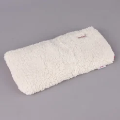 Warmies Wärmekissen Hot Pak Sherpa weiß rot 100% Hirse-Kräuterfüllung