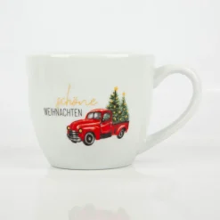Weihnachtsbecher Schöner Weihnachten Pickup 400ml von La Vida