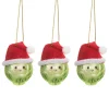 Weihnachtshänger Mini Rosenkohl im 3er Set von Sass & Belle