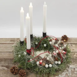 Weihnachtsmann Mini-Figuren 2 Stk ca 1,7x3,5cm von Creativ Company