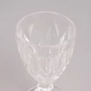 Weinglas Diamantmuster geprägt Glas farblos 17x9cm