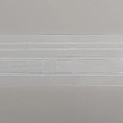 Wellenband Gardinenband smart wave 80mm transparent Zugverhältnis 1:2
