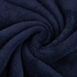 Wellness Fleece Doubleface einfarbig dunkelblau 1,45m Breite