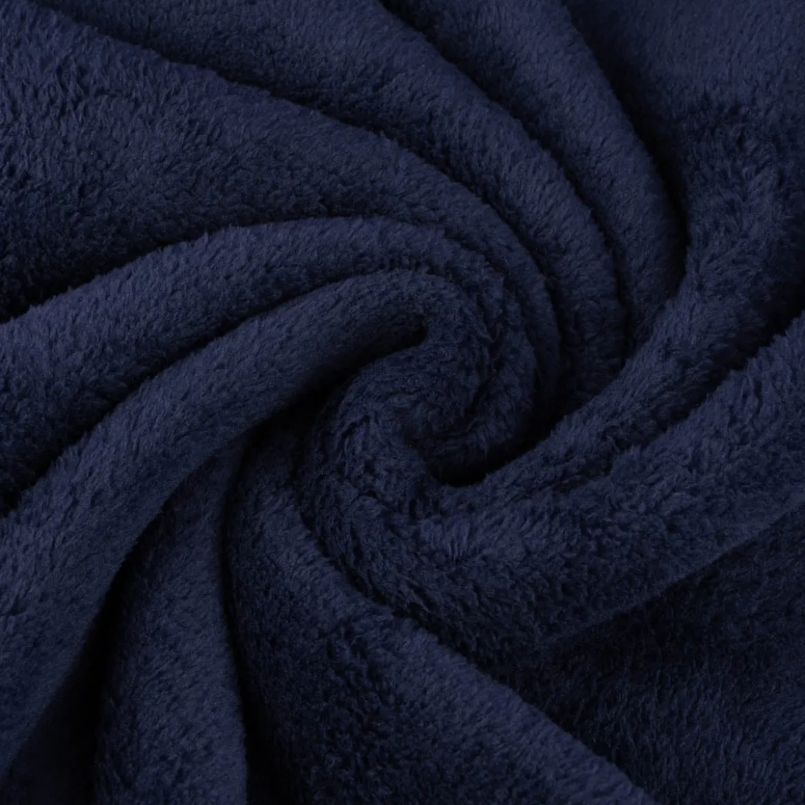 Wellness Fleece Doubleface einfarbig dunkelblau 1,45m Breite