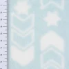 Wellness Fleece Pfeile Sterne mint weiß 1,5m Breite