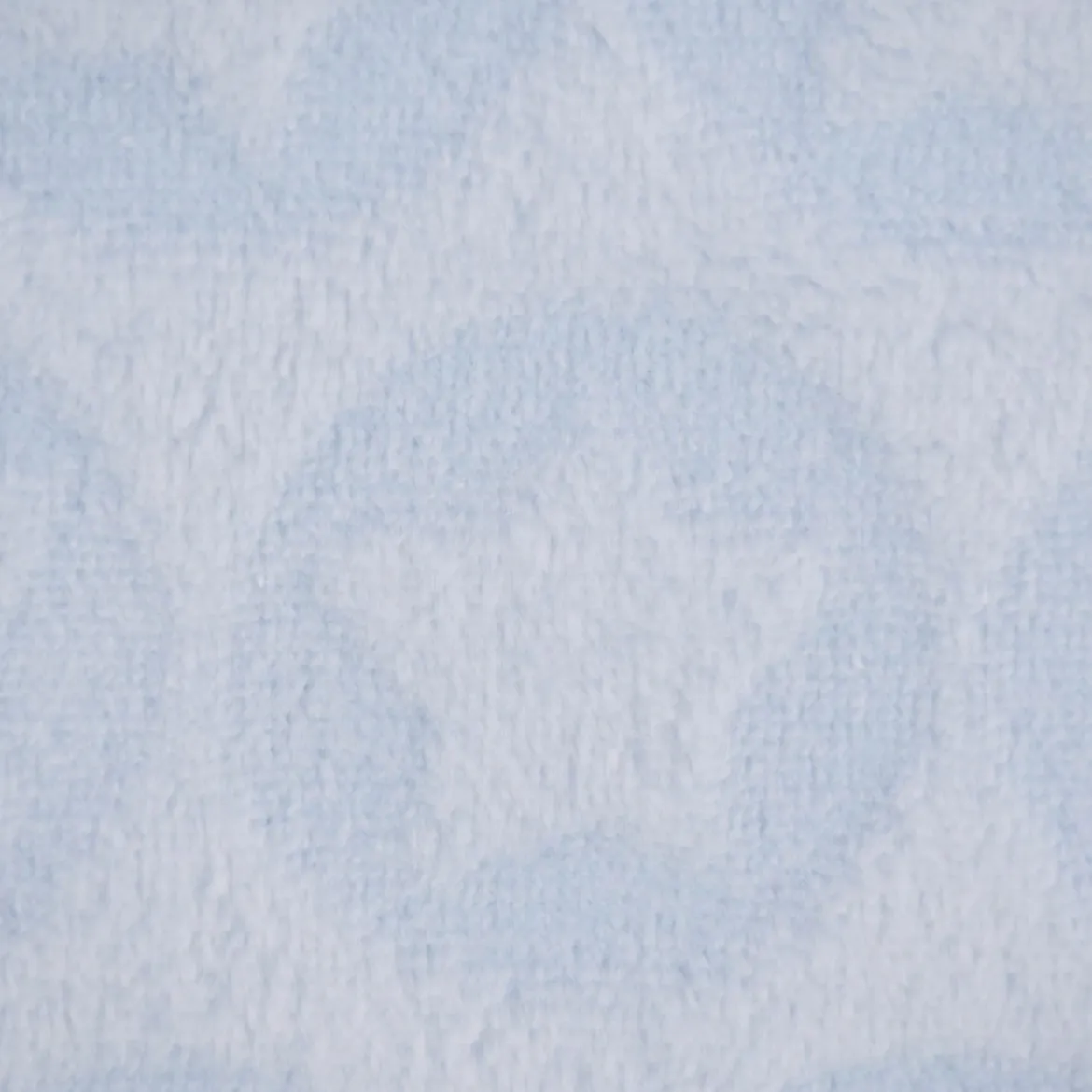 Wellness Fleece Relief Sterne einfarbig hellblau 1,5m Breite
