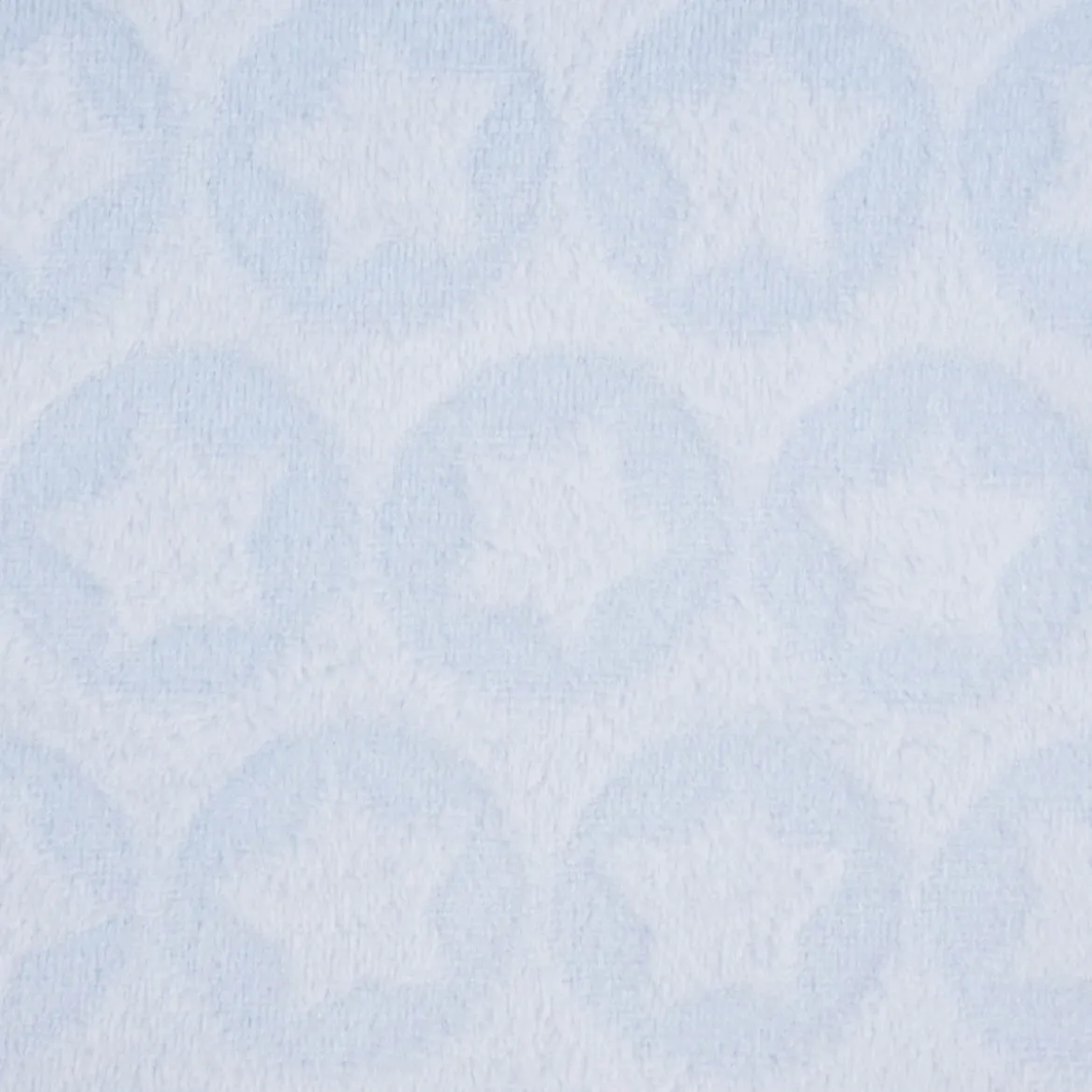 Wellness Fleece Relief Sterne einfarbig hellblau 1,5m Breite