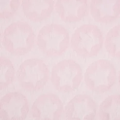 Wellness Fleece Relief Sterne einfarbig rosa 1,5m Breite
