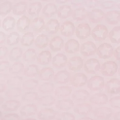 Wellness Fleece Relief Sterne einfarbig rosa 1,5m Breite