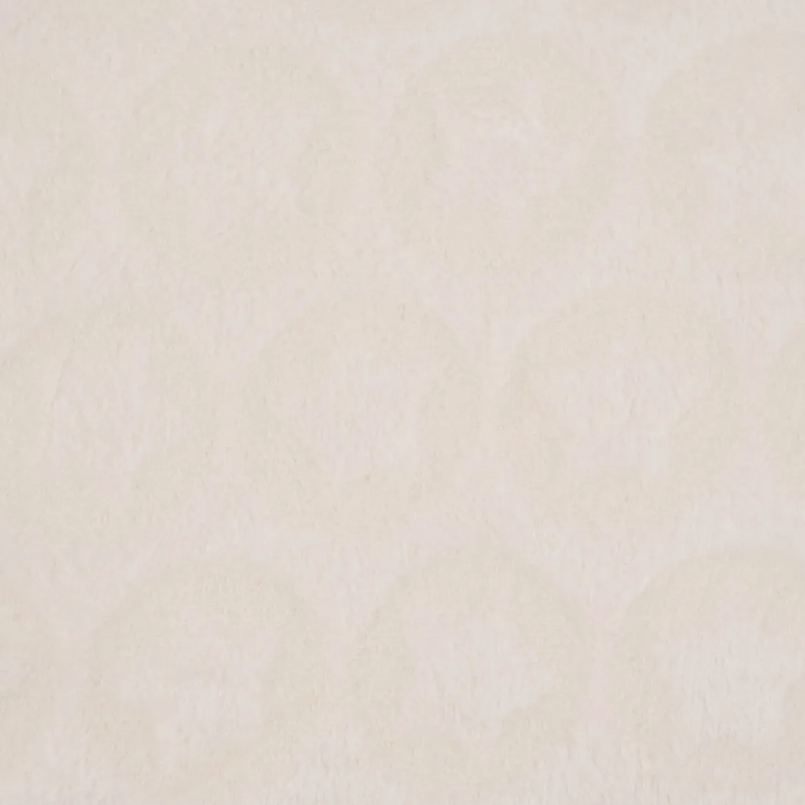 Wellness Fleece Relief Sterne einfarbig creme 1,5m Breite