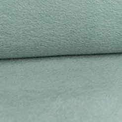Wellness Fleece Stoff Doubleface einfarbig mintgrün 1,45m Breite