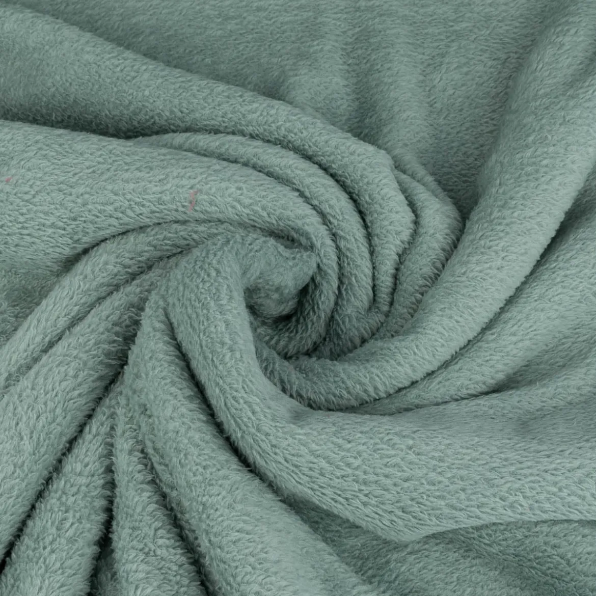 Wellness Fleece Stoff Doubleface einfarbig mintgrün 1,45m Breite