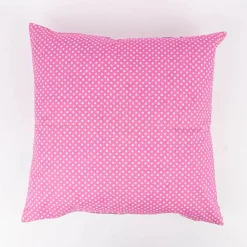 Wendekissenhülle für Kinder Amelie & Friends Dinky Dots candy rosa 50x50cm
