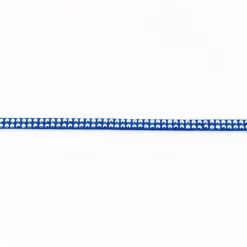 Wildleder Imitat Band blau mit silber farbigen Glitzer Steinen Meterware Breite: 0,5cm