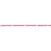 Wildlederimitatband mit Perlen Perlenband pink Band Breite: 2mm Perle Breite: 6mm