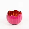 Windlicht Holi Neon-Pink Kupfer aus Metall 10x8cm von Werner Voss