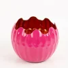 Windlicht Holi Neon-Pink Kupfer aus Metall 15x12cm von Werner Voss