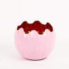 Windlicht Holi Rosa Kupfer aus Metall 15x12cm von Werner Voss