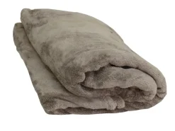 Wohndecke Mikrofaserdecke Kuscheldecke Justin Plaid braun XL 150x200cm