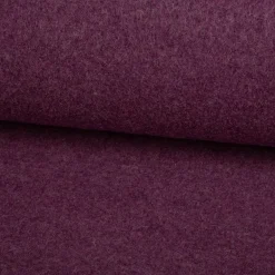 Wollstoff Walkloden aus reiner Schurwolle 410g/qm uni violett 140cm Stoffbreite