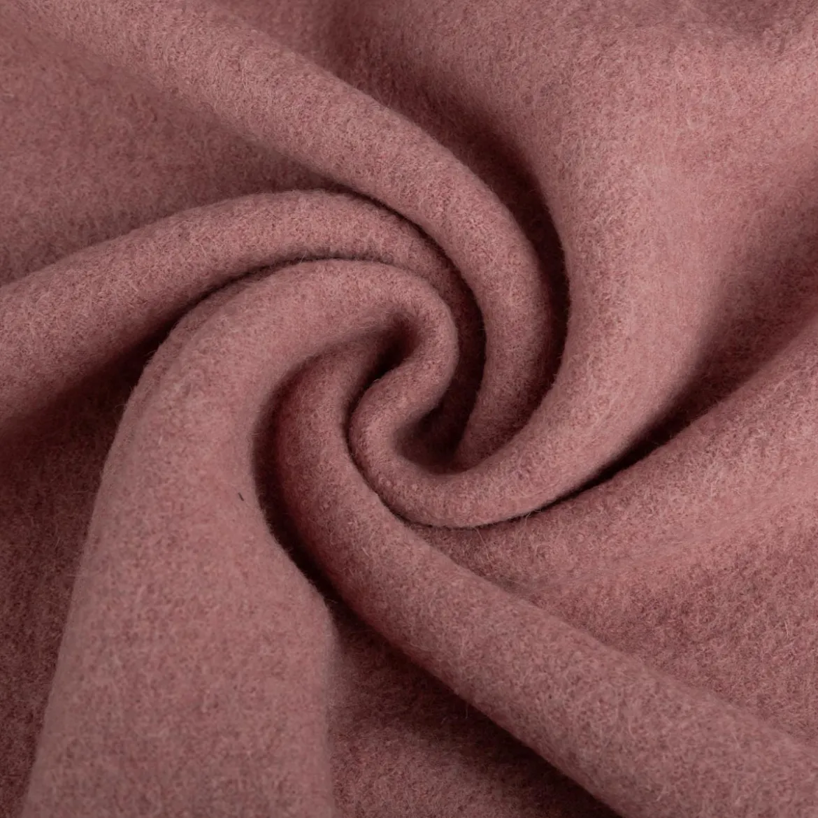 Wollstoff Walkloden aus reiner Schurwolle 410g/qm uni rosa 140cm Stoffbreite