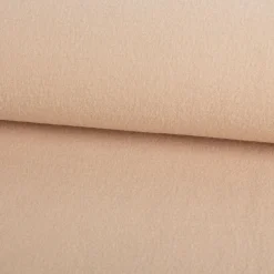 Wollstoff Walkloden aus reiner Schurwolle 410g/qm uni beige 140cm Stoffbreite