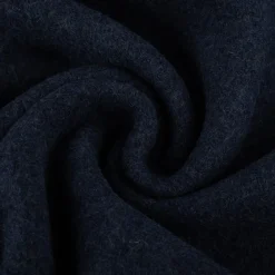 Wollstoff Walkloden aus reiner Schurwolle 410g/qm uni indigo-blau 140cm Stoffbreite