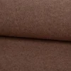 Wollstoff Walkloden aus reiner Schurwolle 410g/qm uni Braun-Taupe Stoffbreite