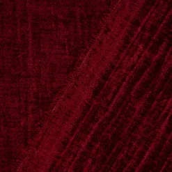 Wärmevorhangstoff Thermochenille Inuit Akustik Kälteschutz rot 1,50m Breite