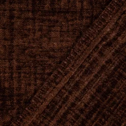 Wärmevorhangstoff Thermochenille Inuit Akustik Kälteschutz braun 1,50m Breite