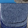 4x2 Patches Mini Jeans/Cotton sort.8x6cm