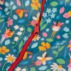 XXL Shopper Feengarten aus recyceltem Material blau bunt 55x48x28cm