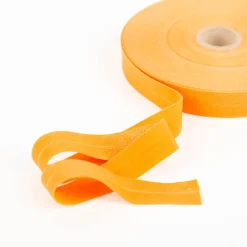 YKK elastisches Falzband / Falzgummi 20mm orange Meterware