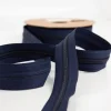 YKK Reißverschluss Meterware Kunststoffspirale 5mm in 3cm Breite individuell zuschneidbar Dunkelblau